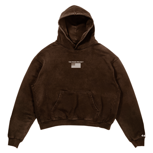 LIBERTY BROWN HOODIE